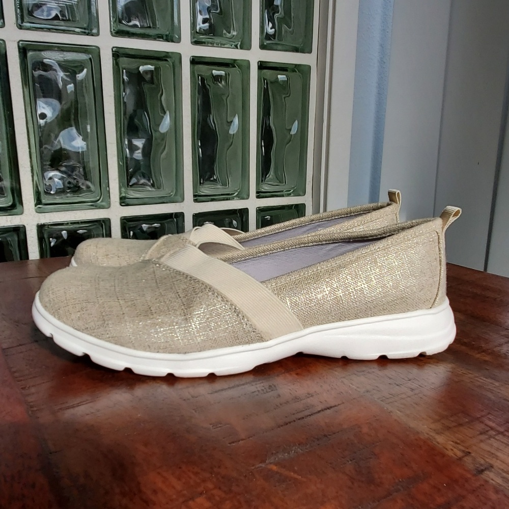 Land's End Comfort Step Sparkle Flats - Picture 2 of 6